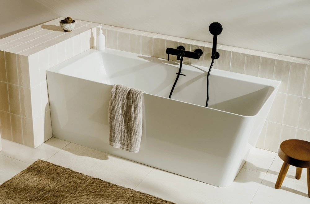 Baths without whirlpool